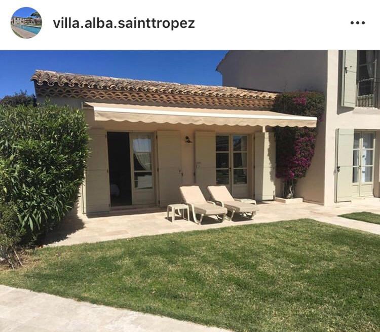 Villa Alba Saint Tropez Bagian luar foto