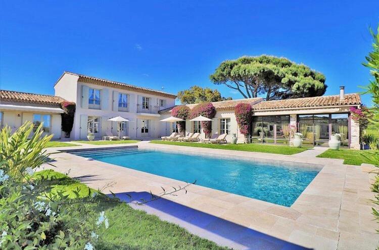 Villa Alba Saint Tropez Bagian luar foto